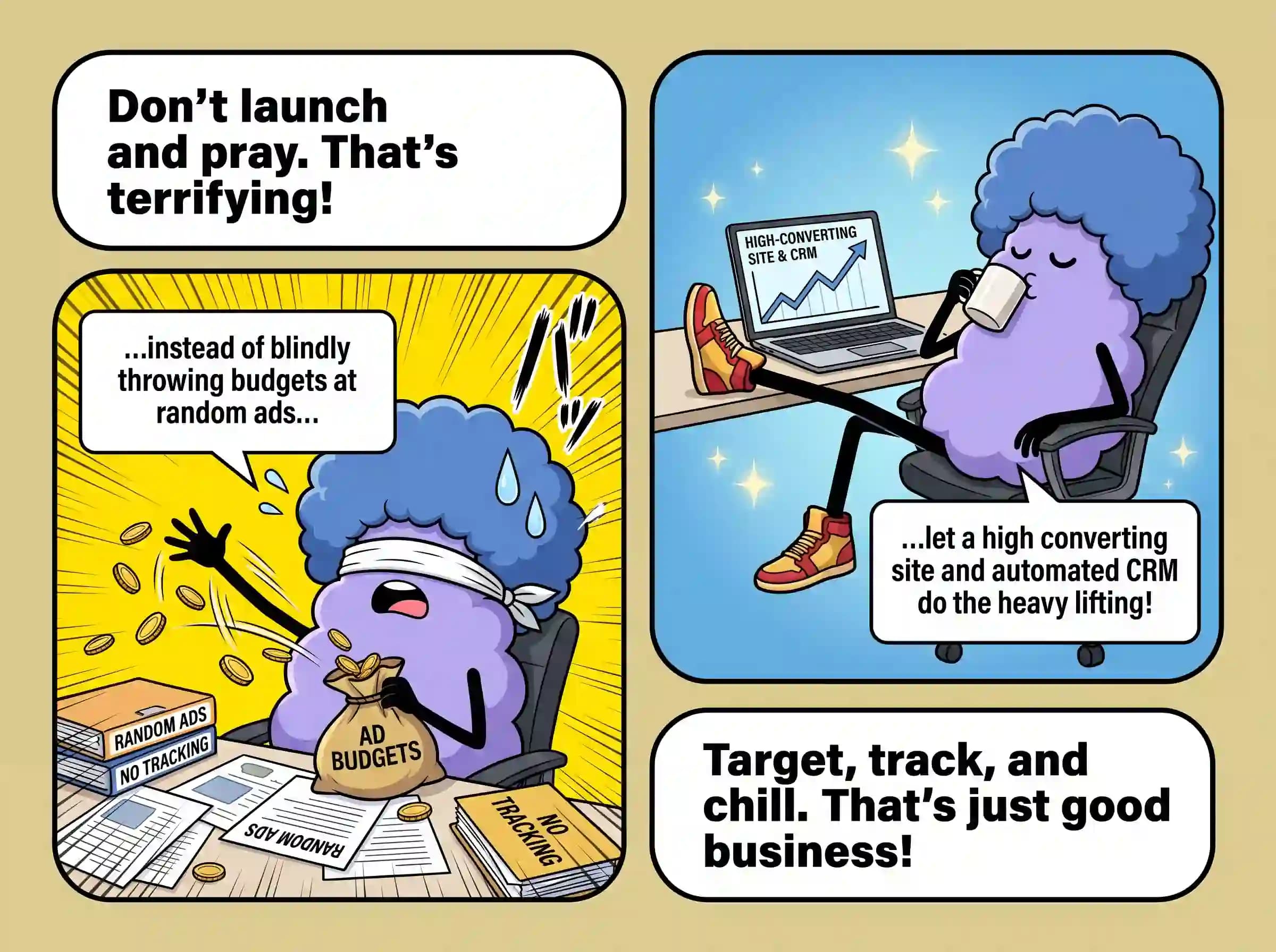 Service comic